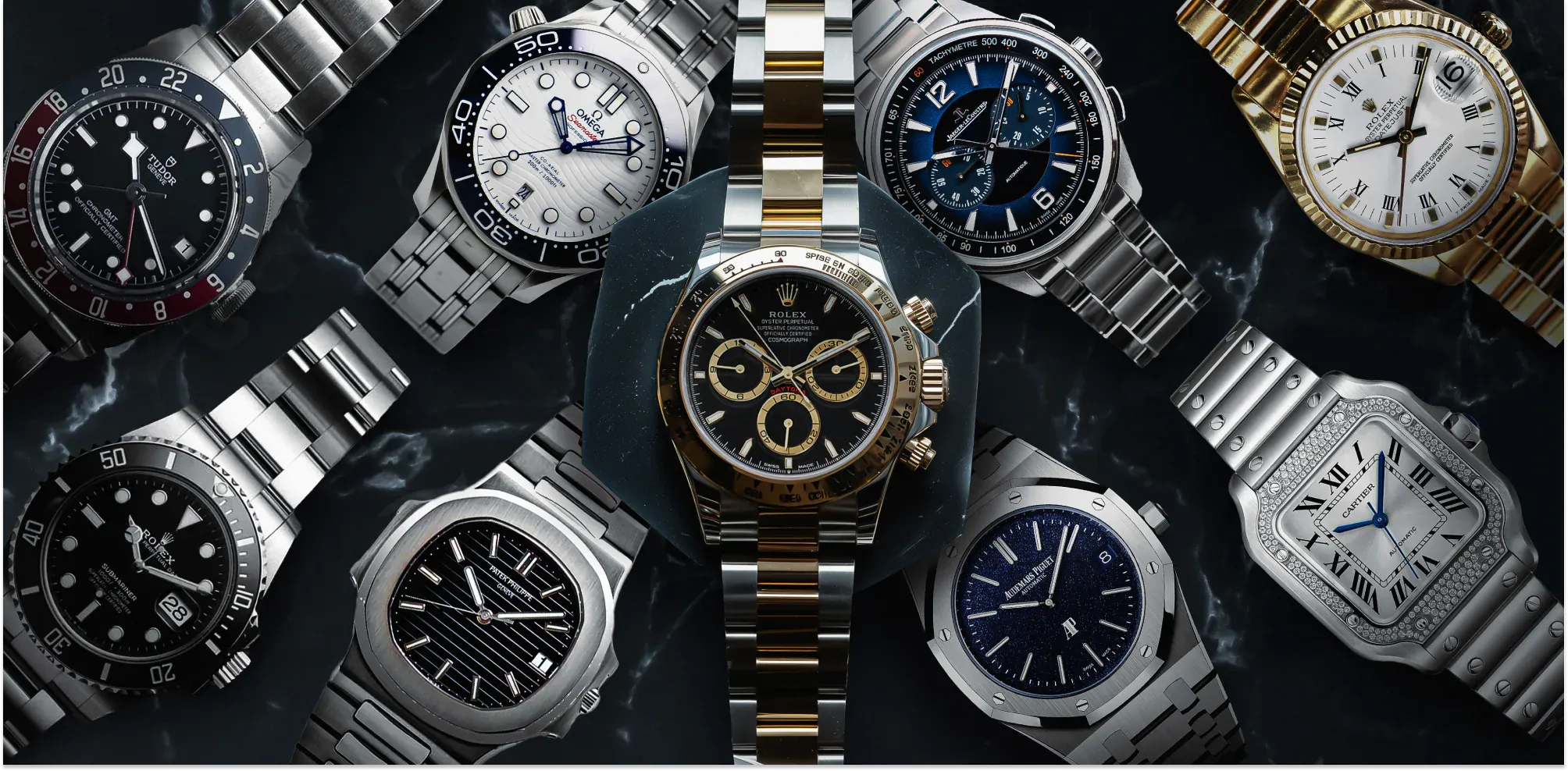 High quality super clone Rolex watches showing construction detail