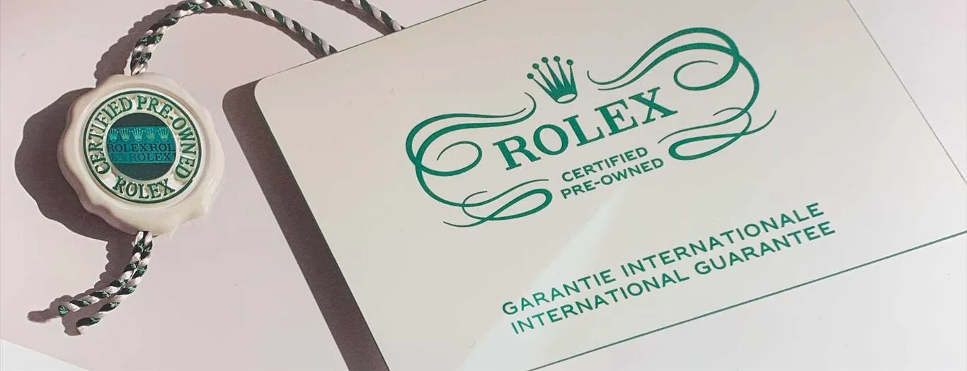 Rolex certified pre-owned program