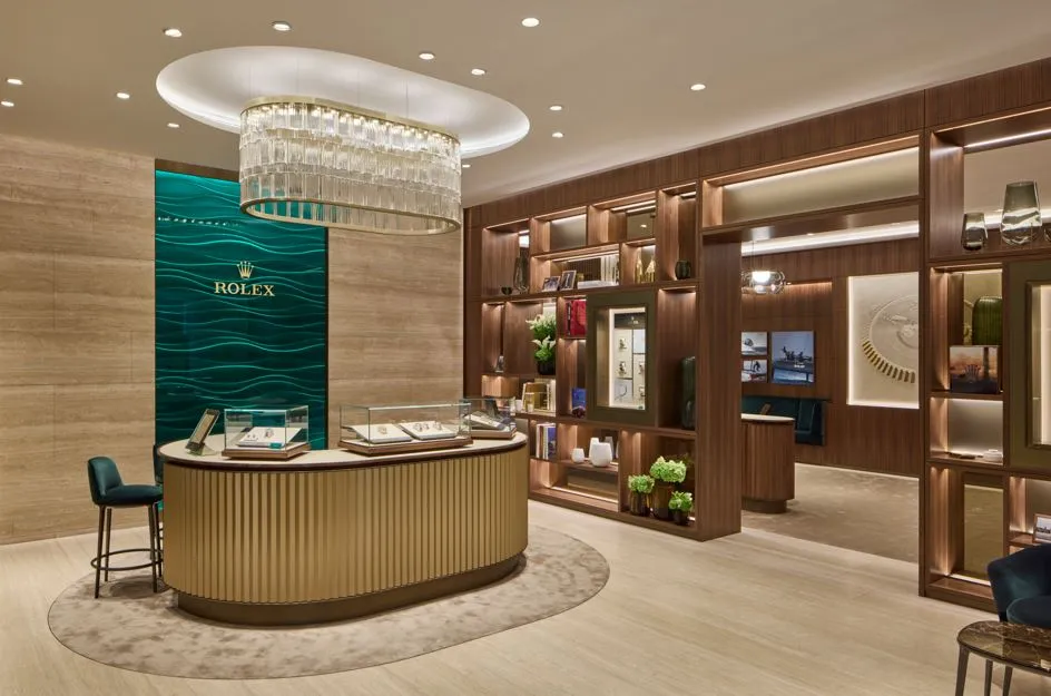 Rolex authorized dealer store