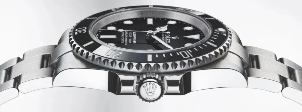 Ceramic bezel super clone close up