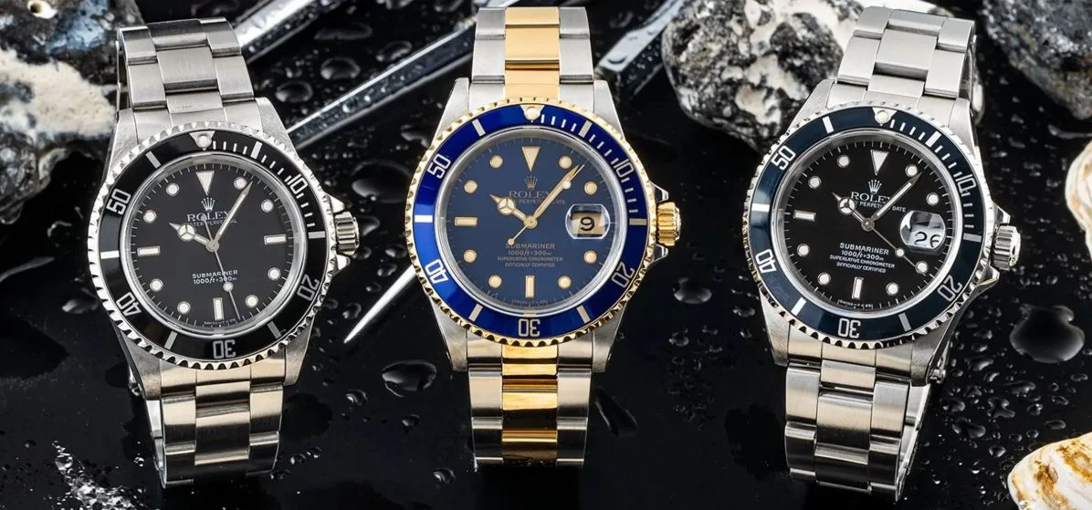 Rolex Submariner variety of configurations
