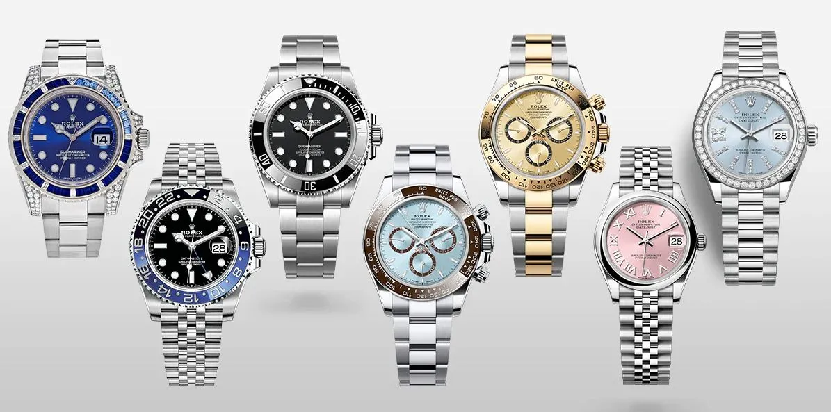 Variety of super clone Rolex watches available in 2026