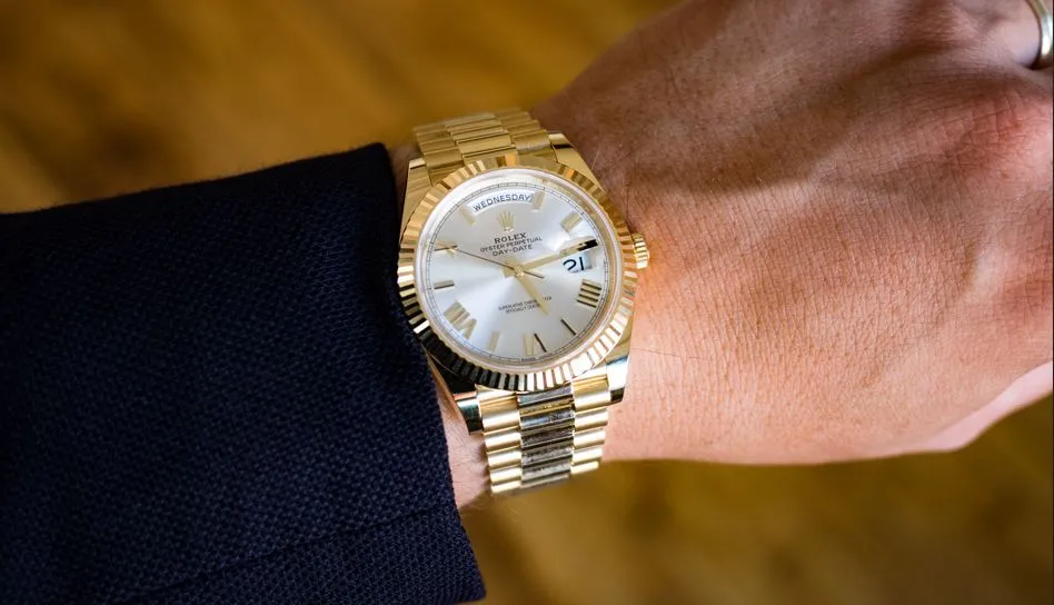 Rolex Day-Date presidential watch