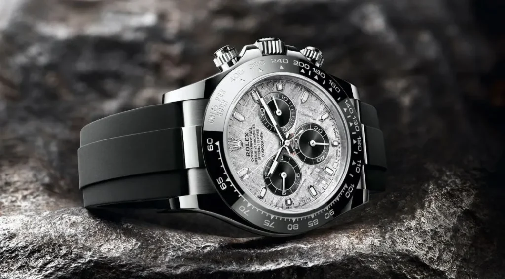 Rolex Daytona reference variations showing dial and case differences
