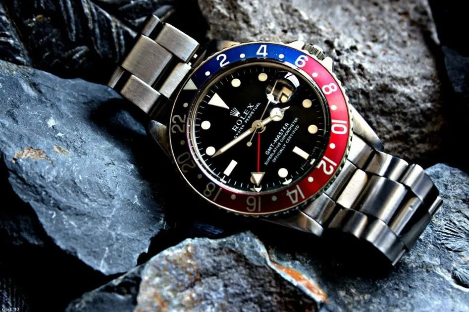 Rolex GMT-Master II — the iconic two-timezone pilot's watch