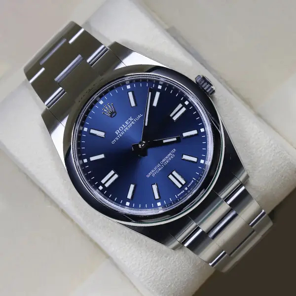 Rolex Blue Oyster watches