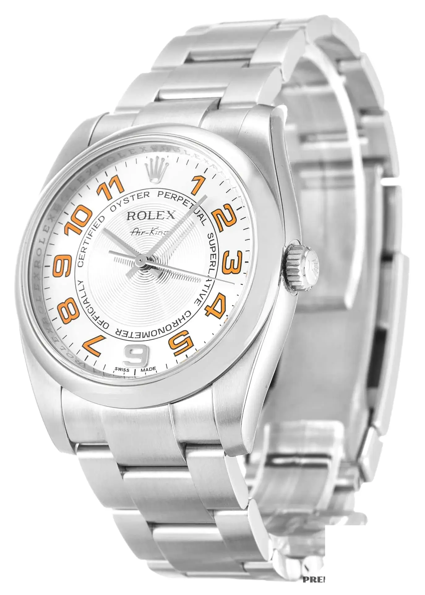 Rolex Air-King 114200 rolex clone — side profile