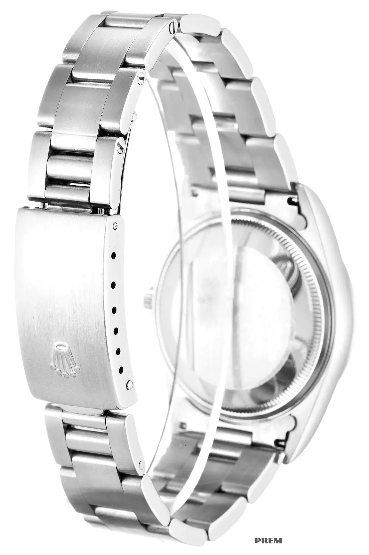 Air-King 14000 rolex replica salmon dial — caseback detail