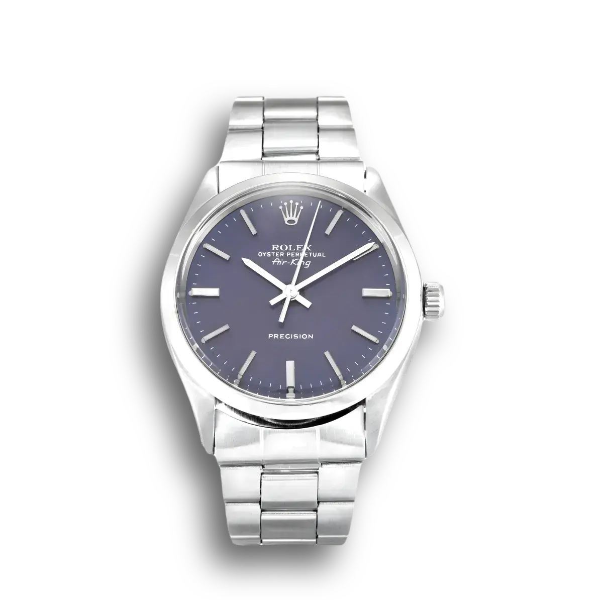 Air-King 5500 rolex copy blue dial — front view