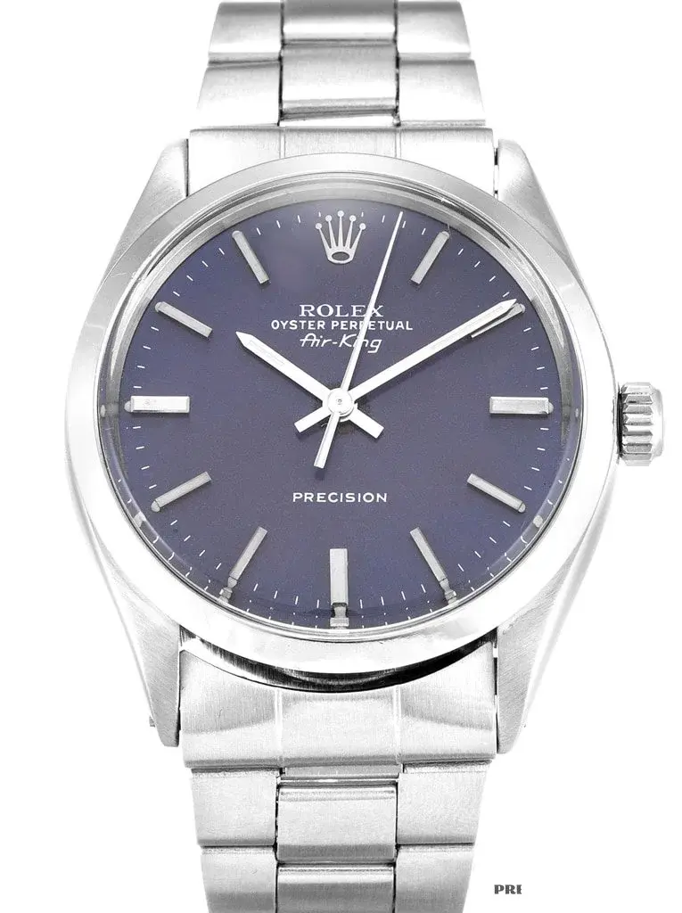 Air-King 5500 rolex replica 34mm — dial close-up