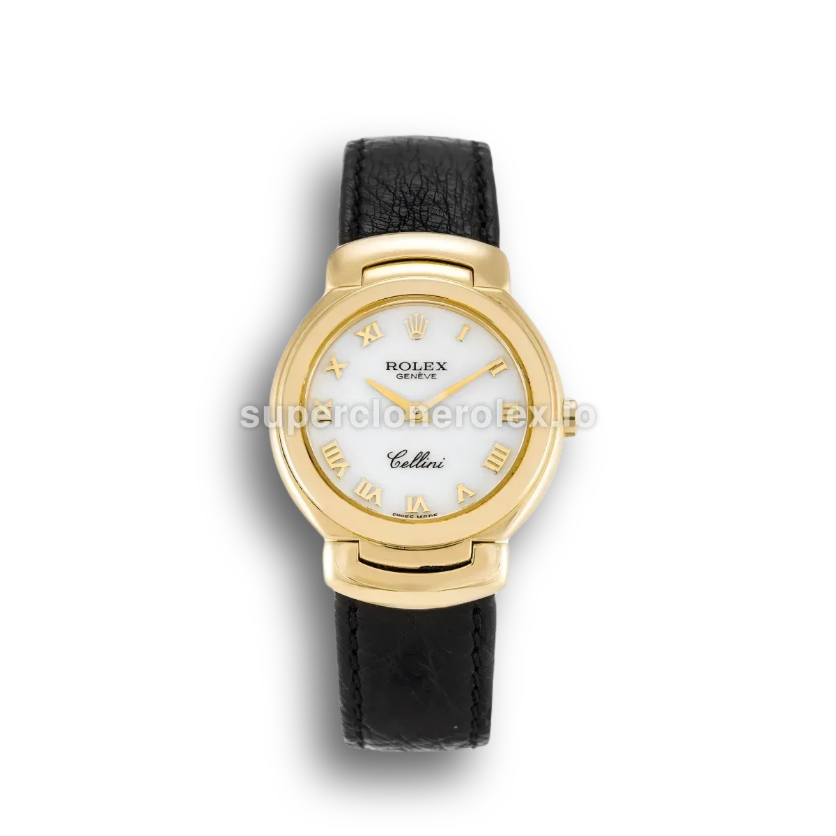 Cellini 6621 rolex copy white dial — front view
