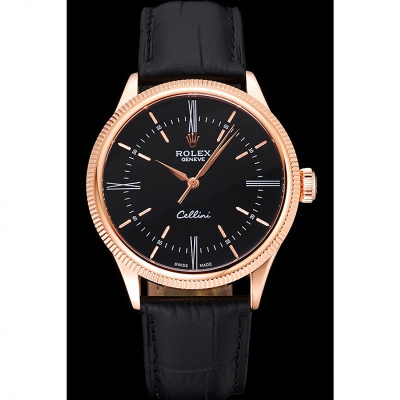 Rolex Cellini 622656 miyota replica 39mm — dial close-up