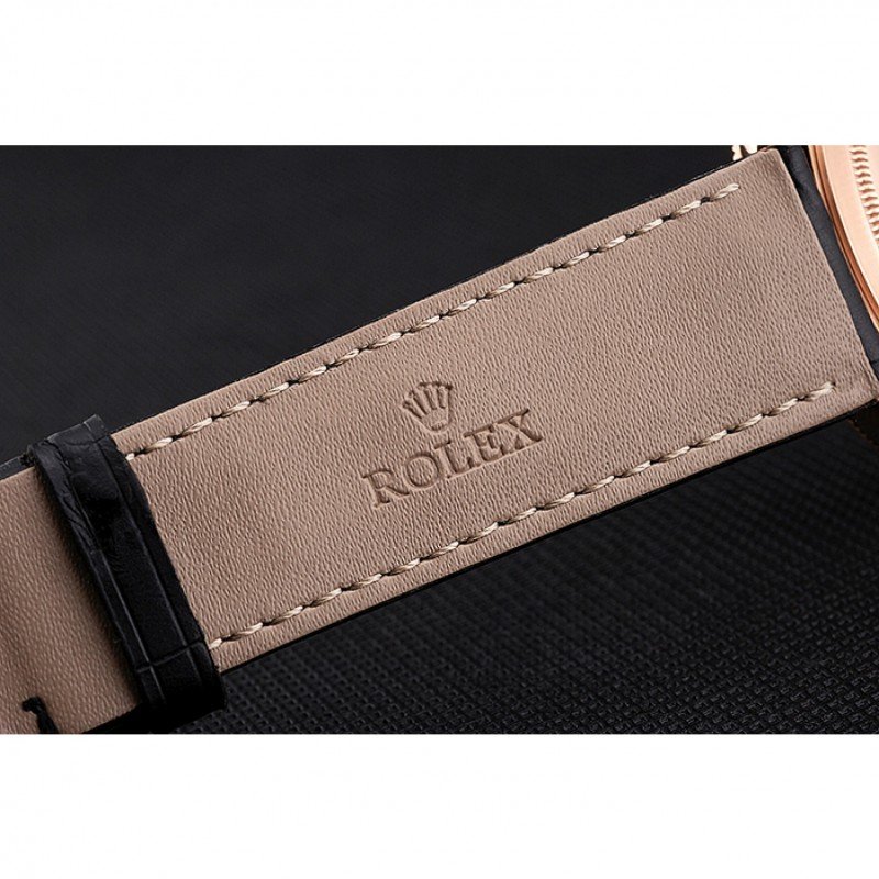 Cellini 622656 rolex copy black dial — bezel macro