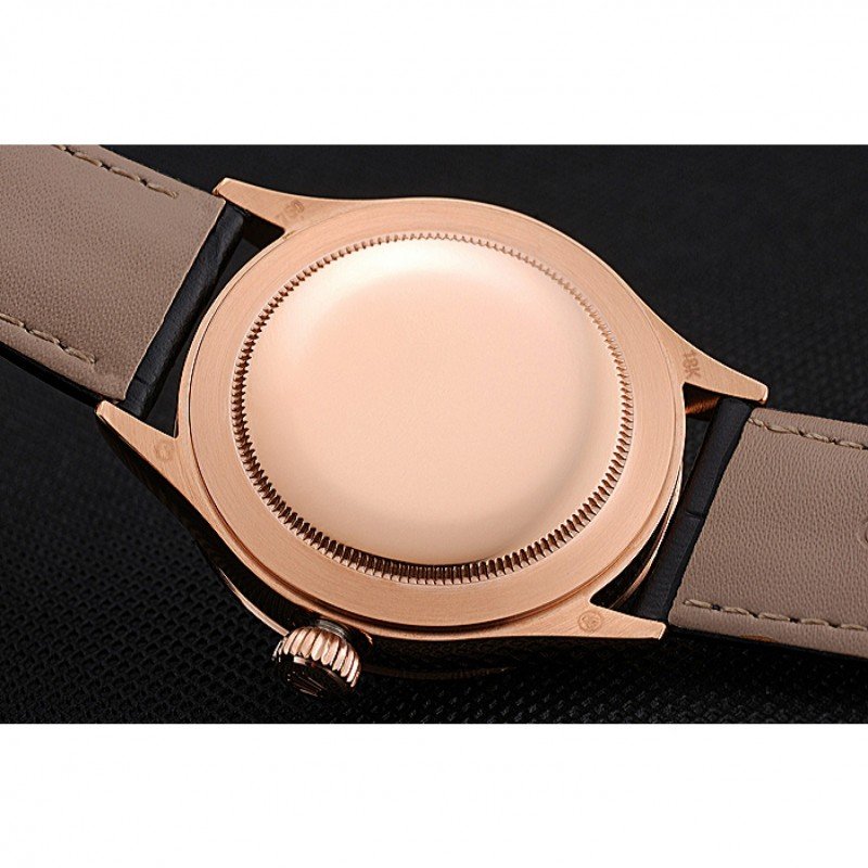 Rolex Cellini 622656 miyota replica 39mm — crown and case detail
