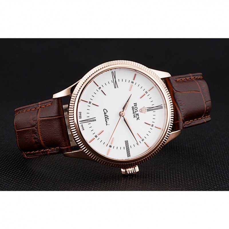 Cellini 622655 japanese automatic replica white dial — caseback detail