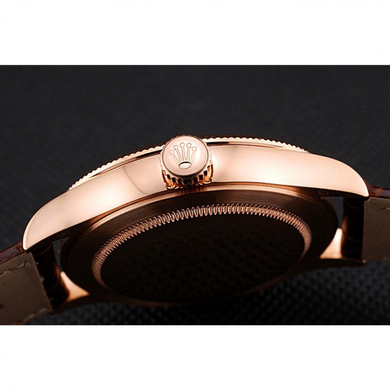 Cellini 622655 rolex copy 39mm — crown and case detail