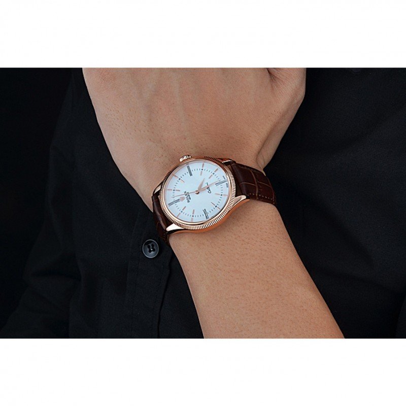 Rolex Cellini 622655 miyota replica — lume shot