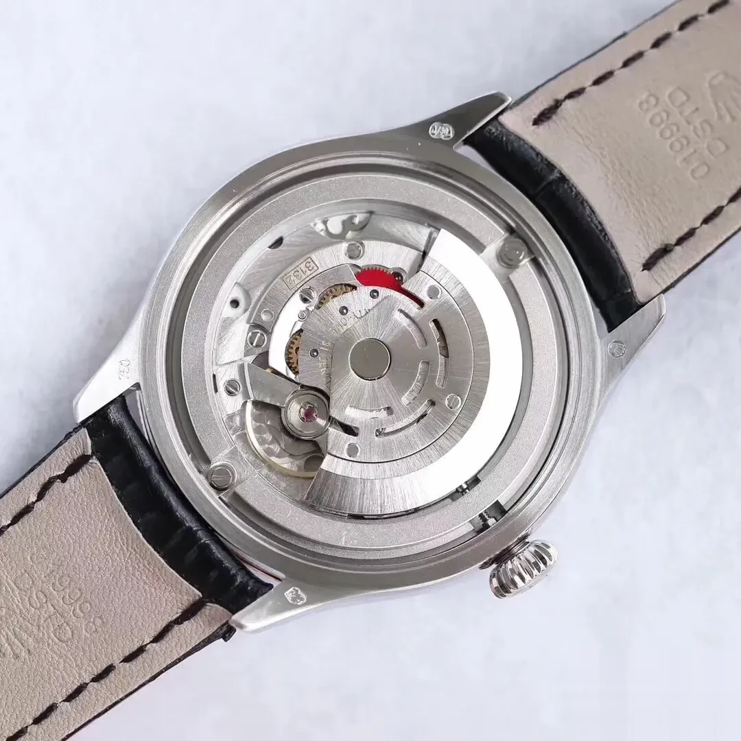 Rolex Cellini 50509 miyota replica 39mm — crown and case detail