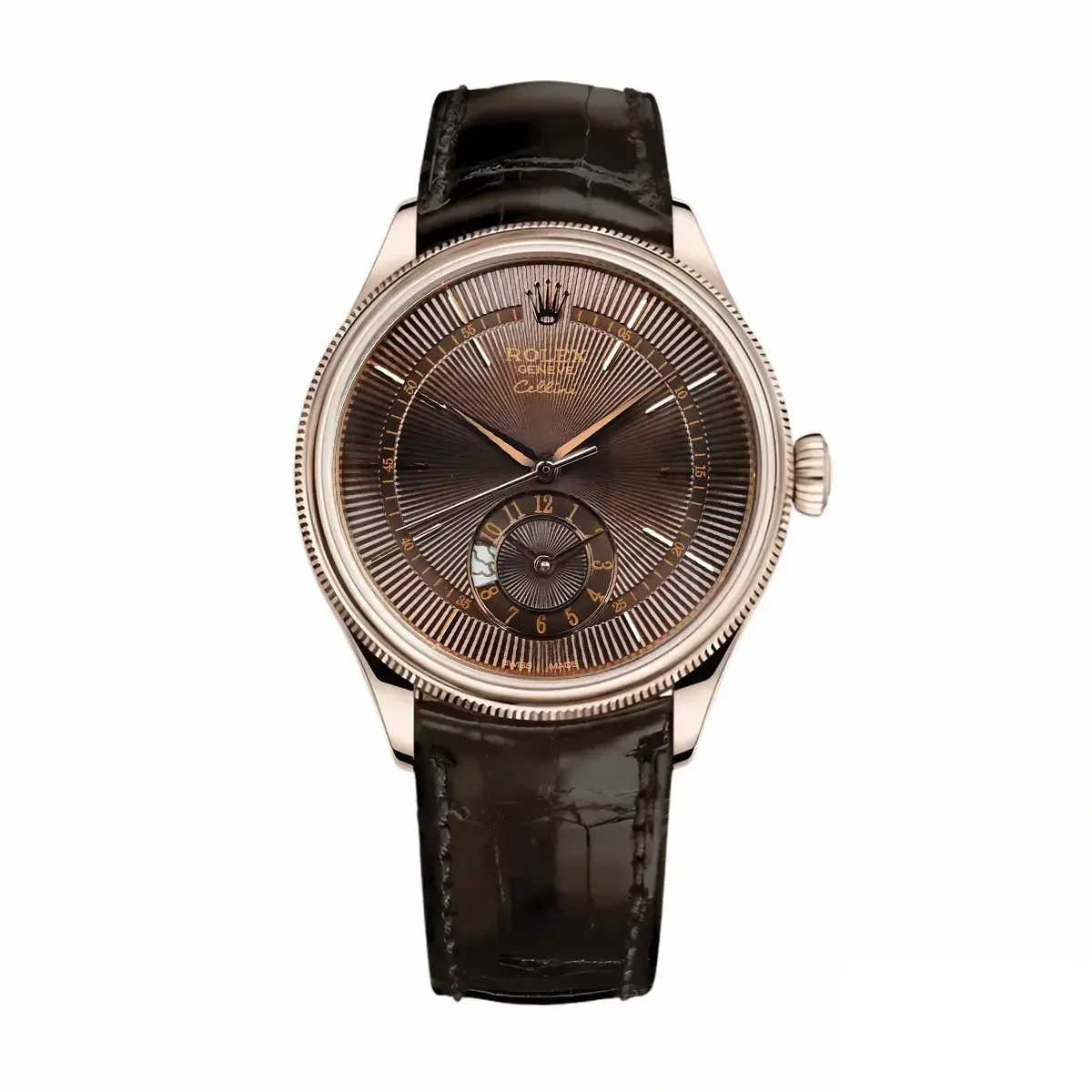 Cellini 50525 japanese automatic replica black dial — front view