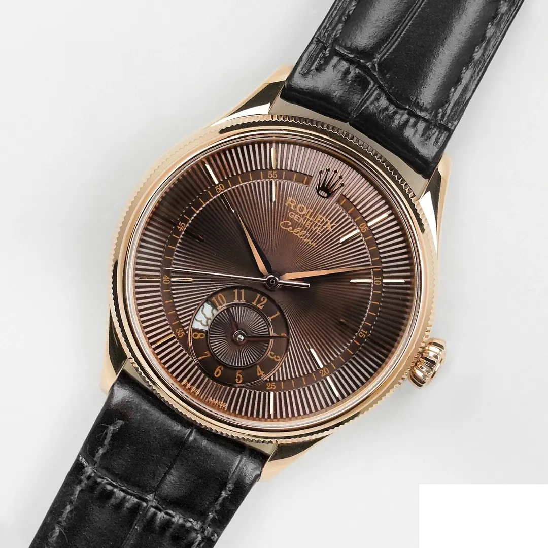 Rolex Cellini 50525 replica 39mm — dial close-up