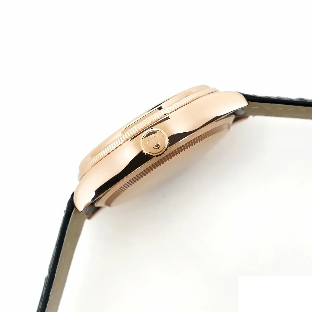 Cellini 50525 japanese automatic replica black dial — bezel macro