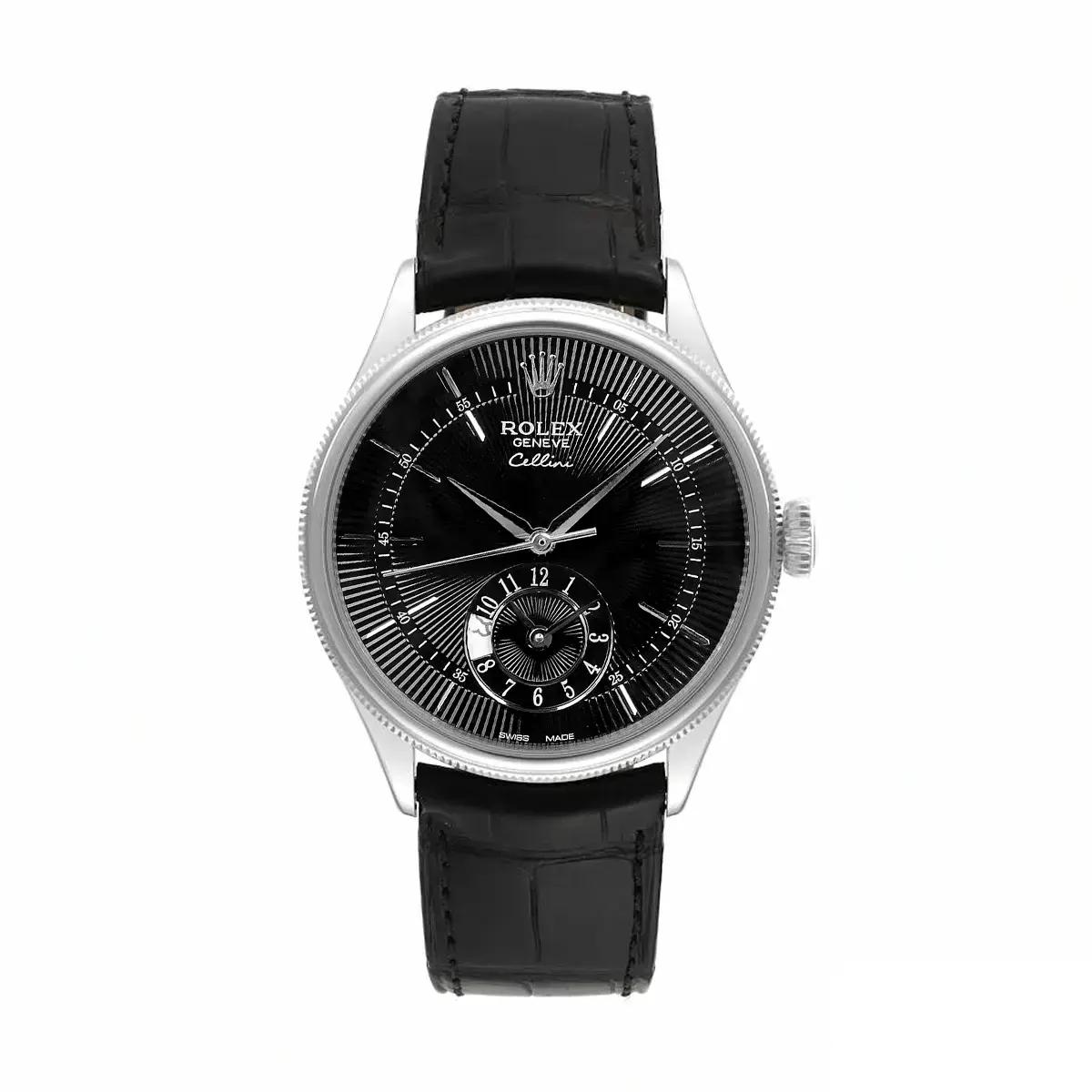 Cellini 50529 japanese automatic replica black dial — front view