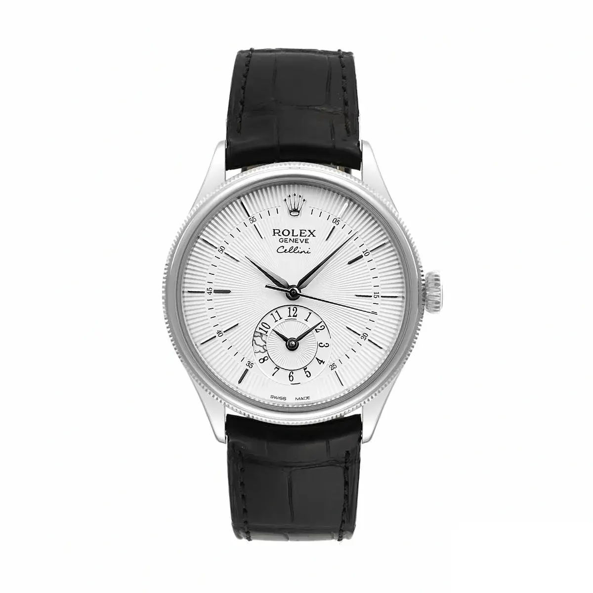 Cellini 50529 rolex copy silver dial — front view