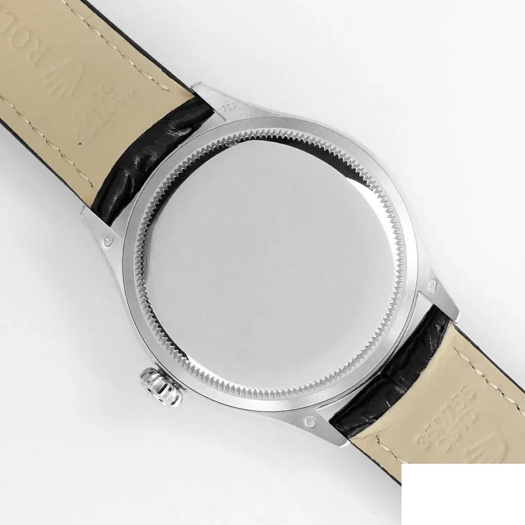 Cellini 50529 rolex copy silver dial — bezel macro
