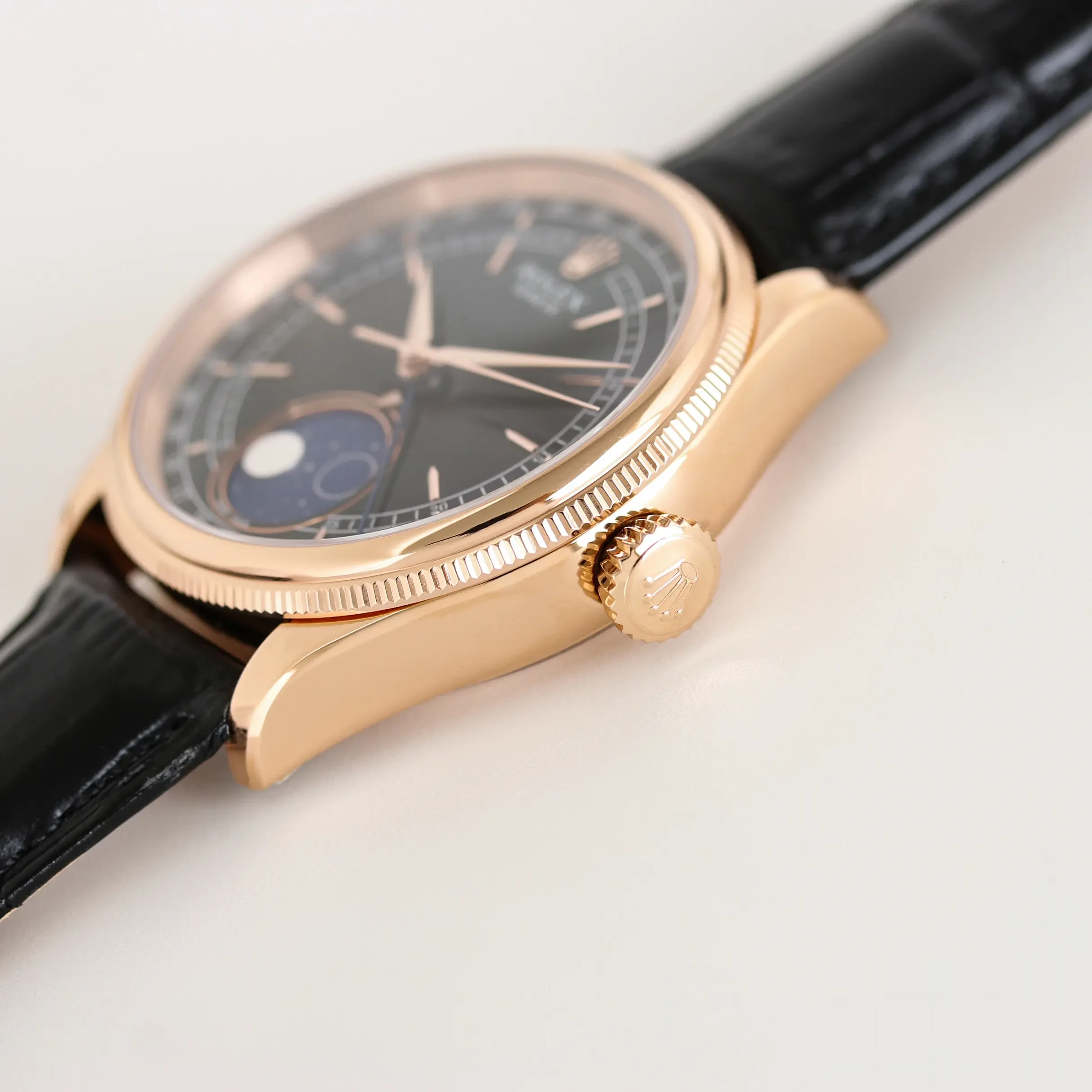 Rolex Cellini 50535 miyota replica — side profile