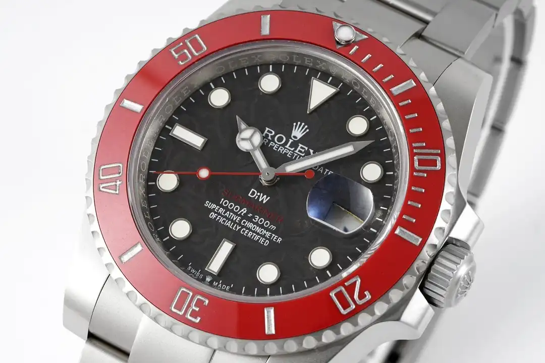 Rolex Submariner 116610LN miyota replica jupiter black dial — caseback detail