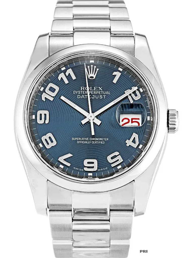 Datejust 116200 rolex replica 36mm — dial close-up