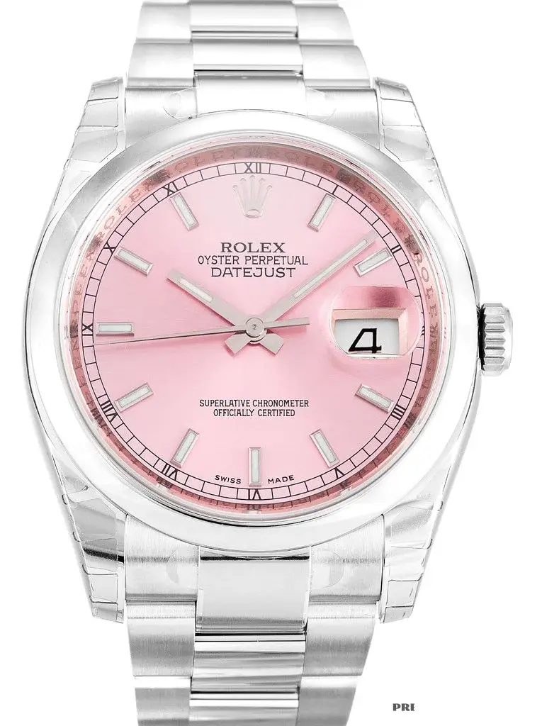 Rolex Datejust 116200 rolex clone 36mm — dial close-up