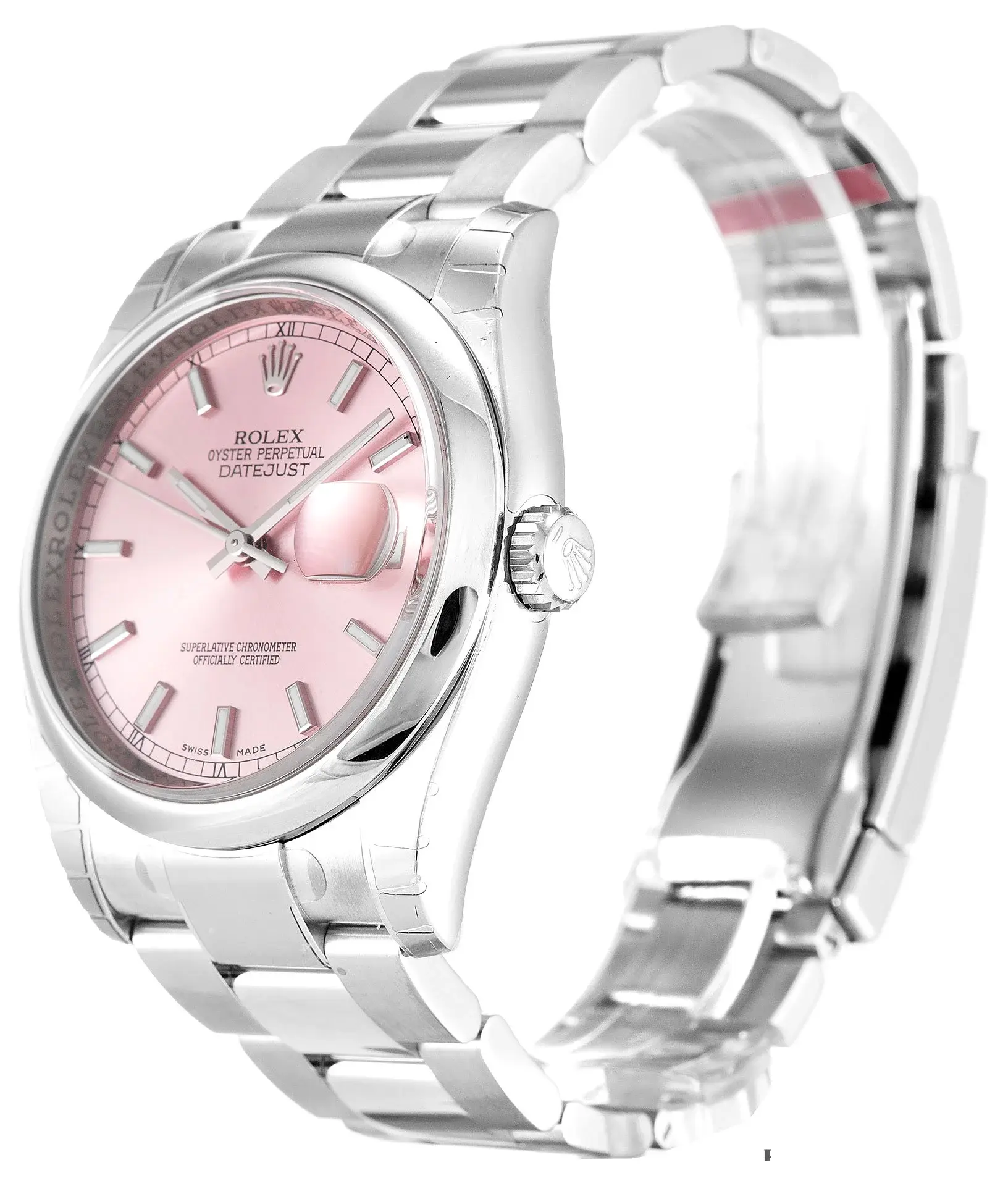 Datejust 116200 rolex copy — side profile