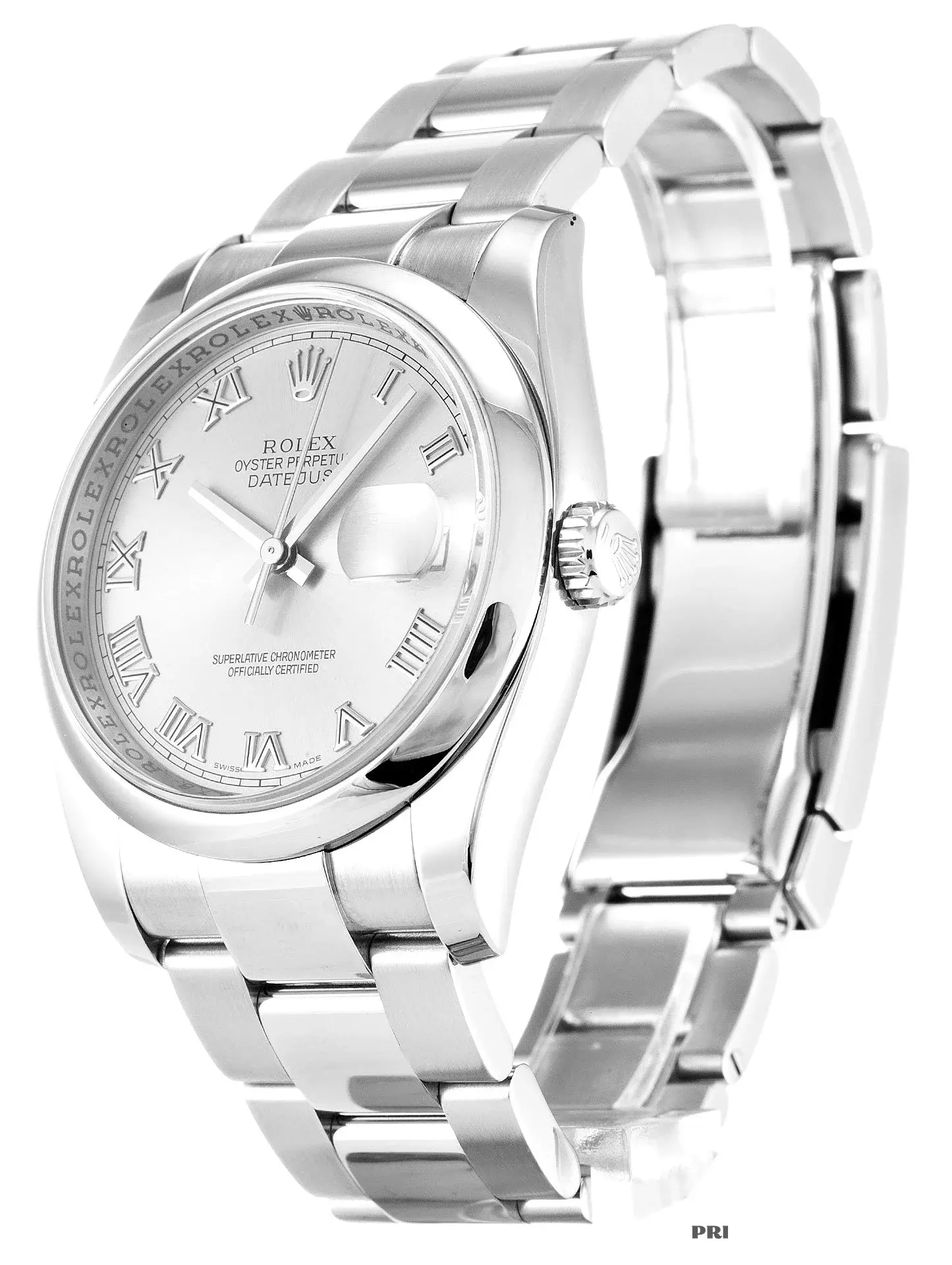 Rolex Datejust 116200 miyota replica — side profile
