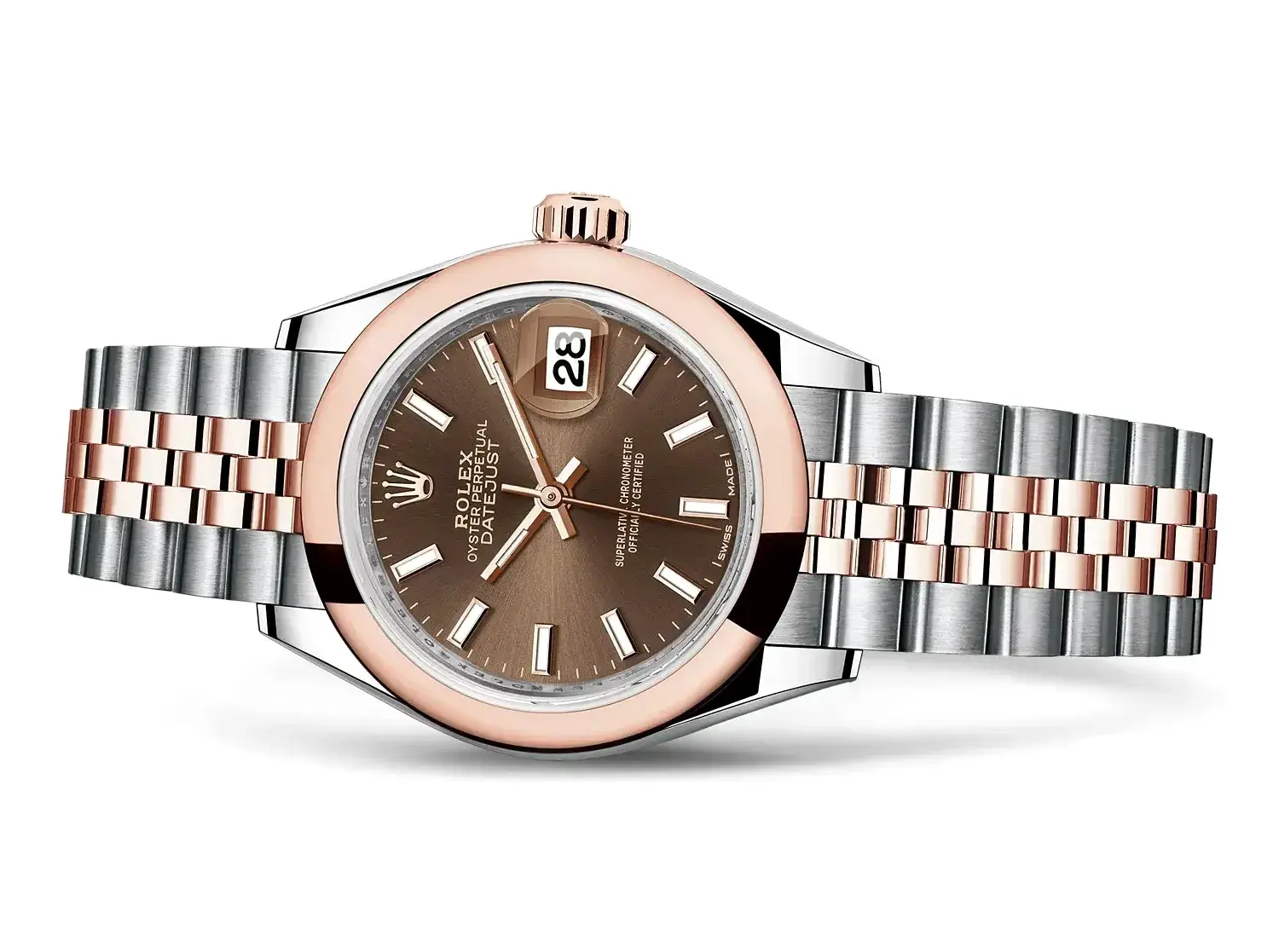 Rolex Datejust 126201 miyota replica 36mm — dial close-up