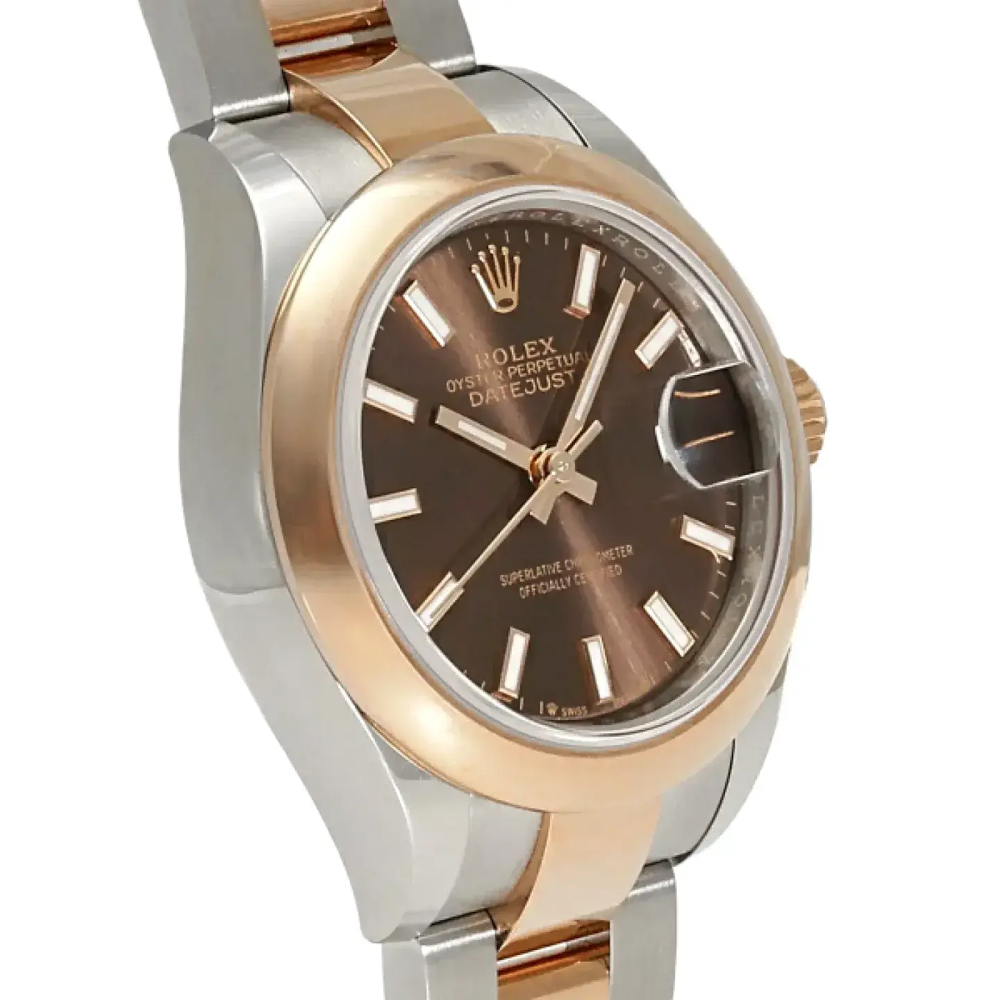 Datejust 126201 japanese automatic replica — side profile
