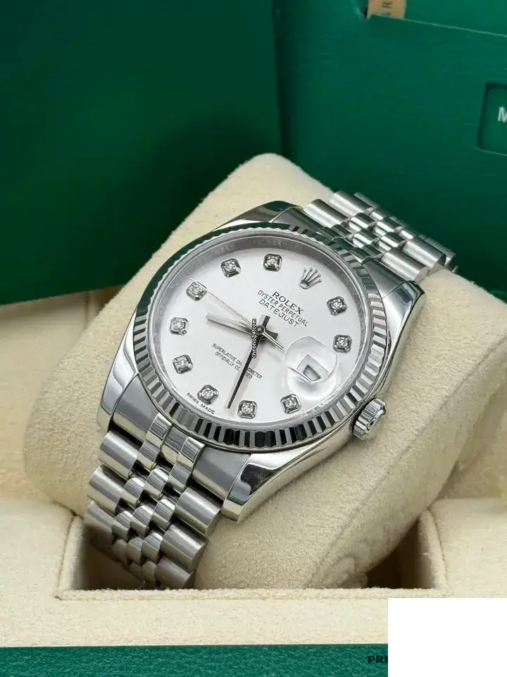 Rolex Datejust 126233 rolex clone 36mm — dial close-up