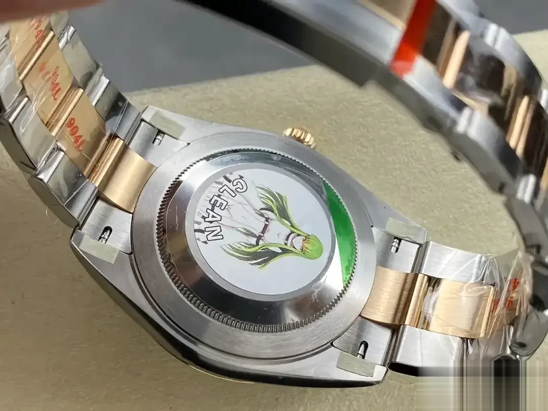 Datejust 126281RBR japanese automatic replica 36mm — wrist shot