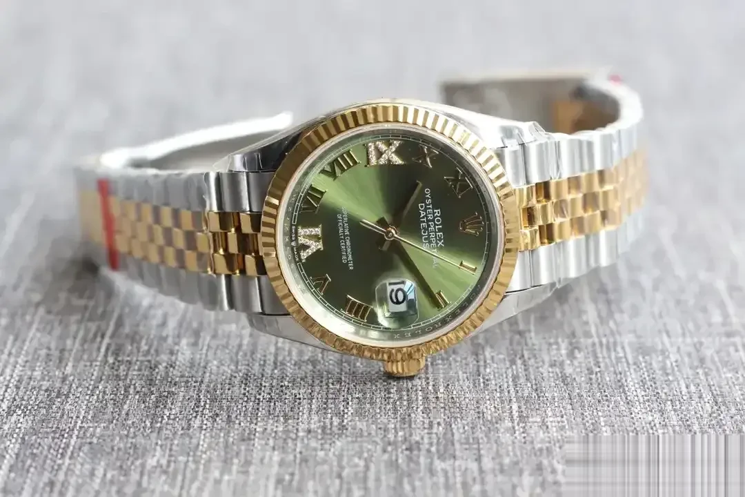 Datejust 126331 rolex replica 41mm — crown and case detail