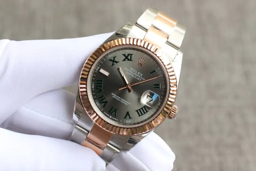 Rolex Datejust 126331 replica — side profile