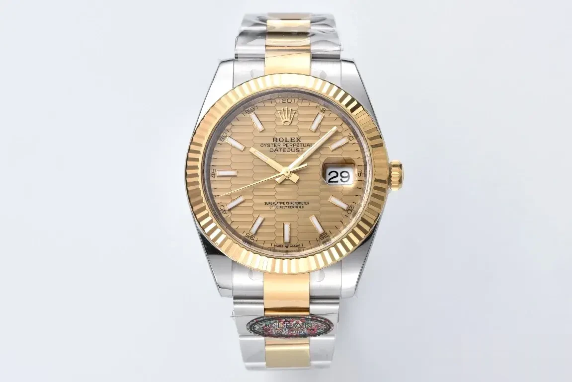 Rolex Datejust 126333 miyota replica 41mm — wrist shot