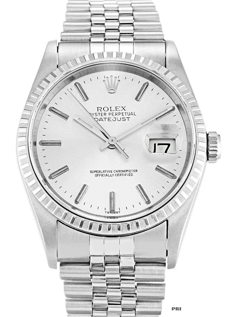 Rolex Datejust 16220 replica 36mm — dial close-up