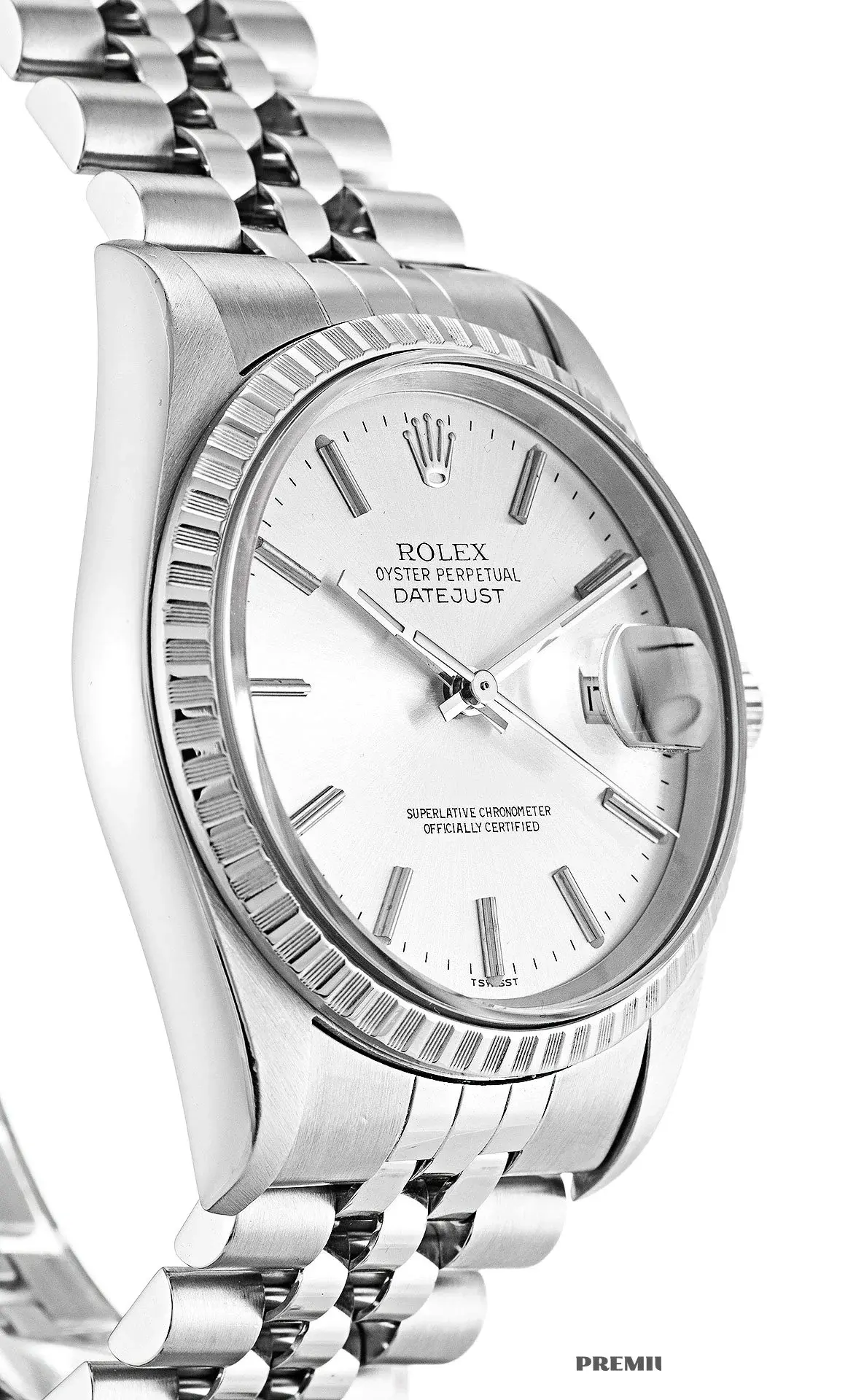 Datejust 16220 rolex replica — side profile