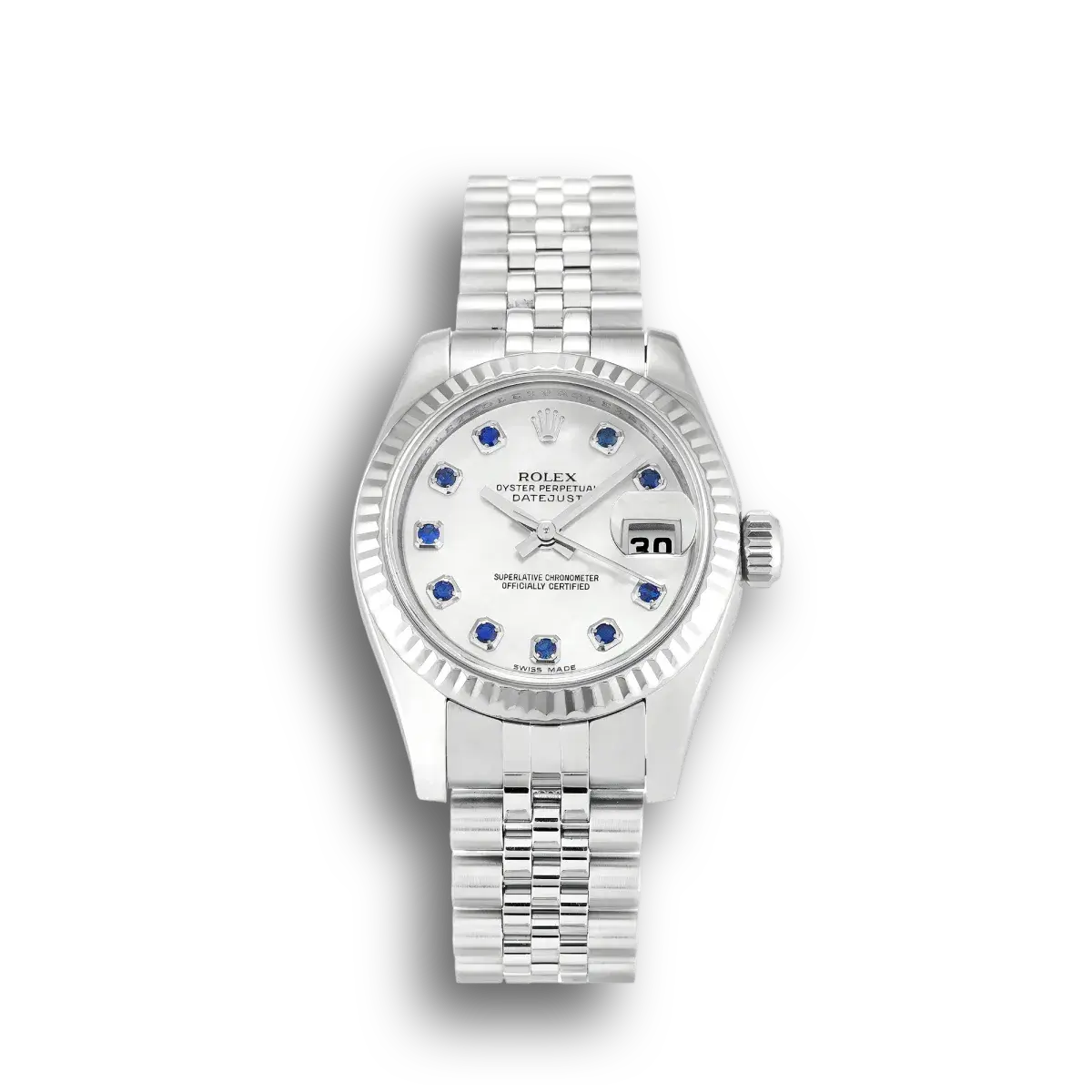 Rolex Datejust 179174 - 26mm White Dial Ladies Watch replica watch