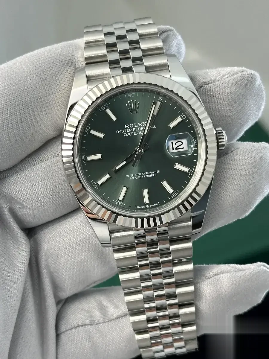 Rolex Datejust 278274 miyota replica 31mm — dial close-up