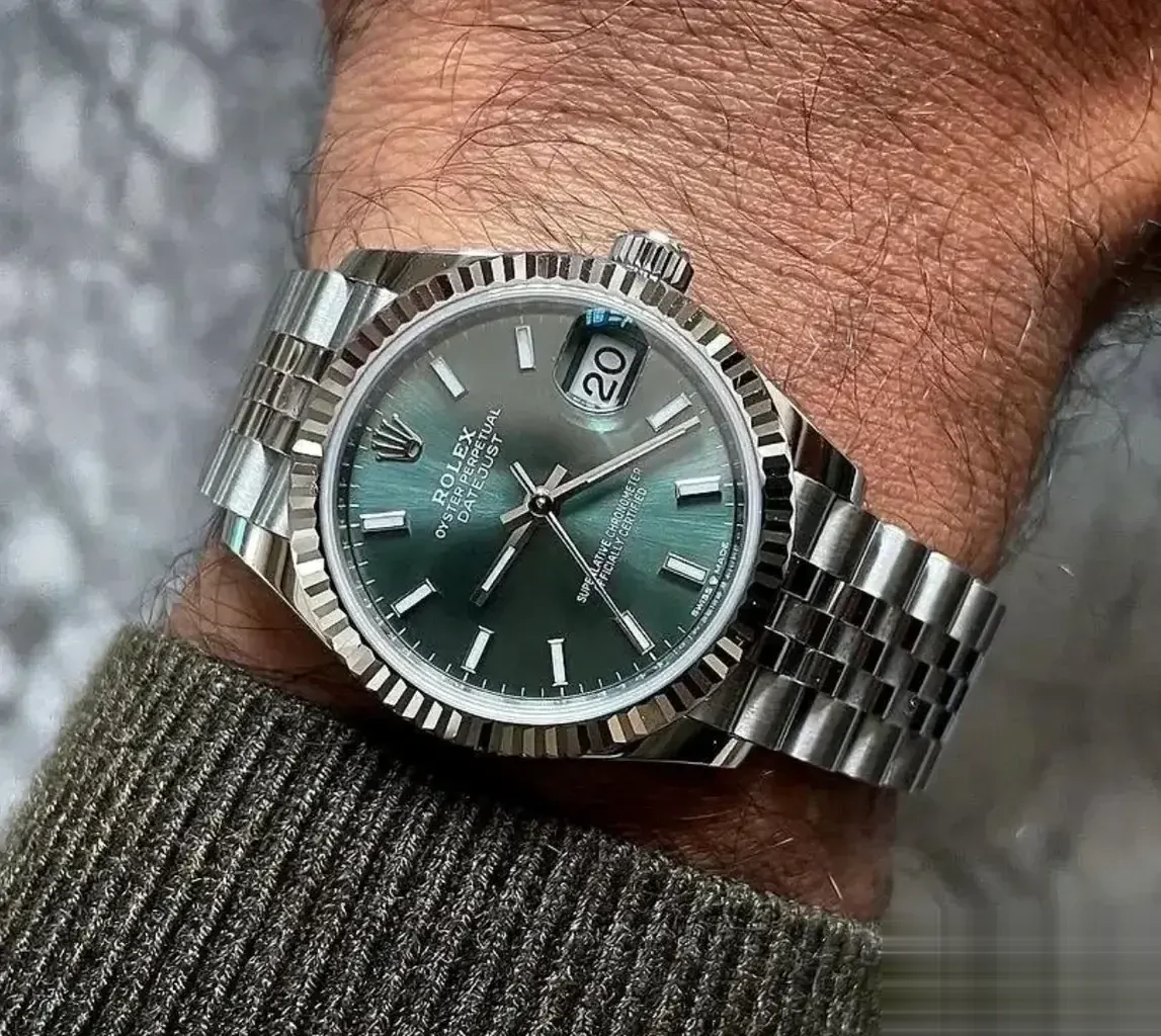 Datejust 278274 rolex replica 31mm — wrist shot