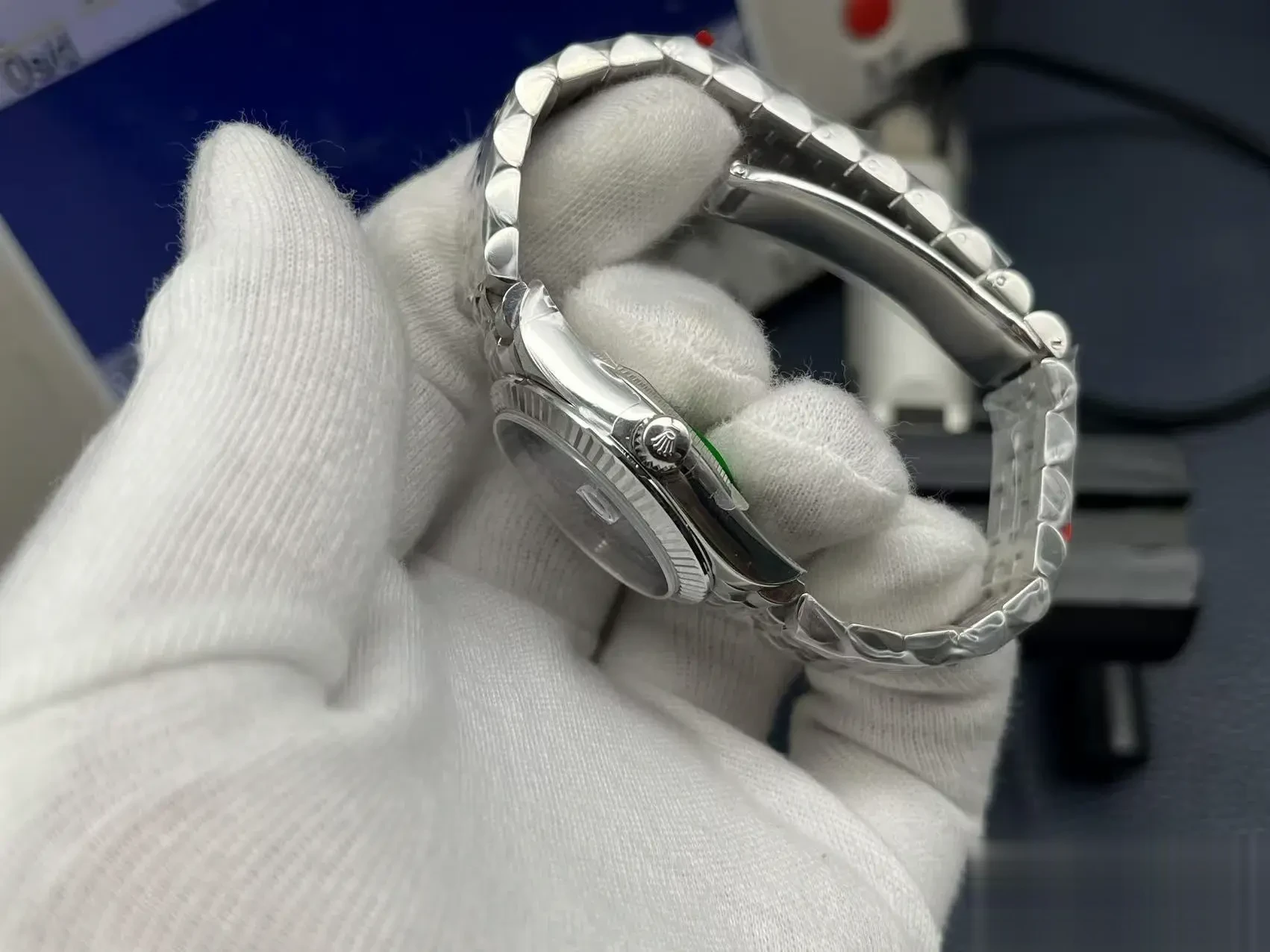 Rolex Datejust 278274 replica 31mm — wrist shot