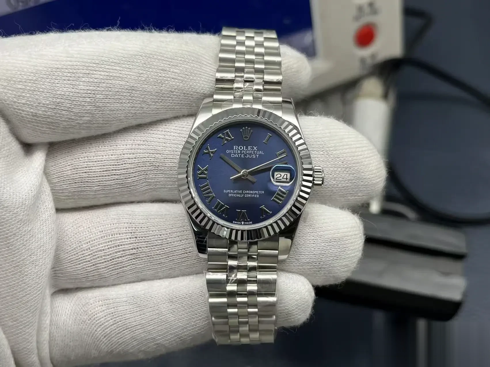 Datejust 278274 rolex replica — bracelet detail
