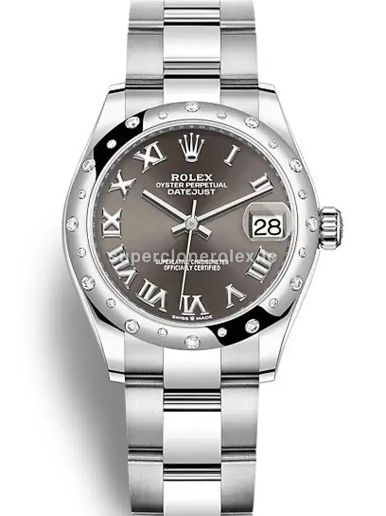 Rolex Datejust 31mm Dark Grey Dial 278344rbr replica watch