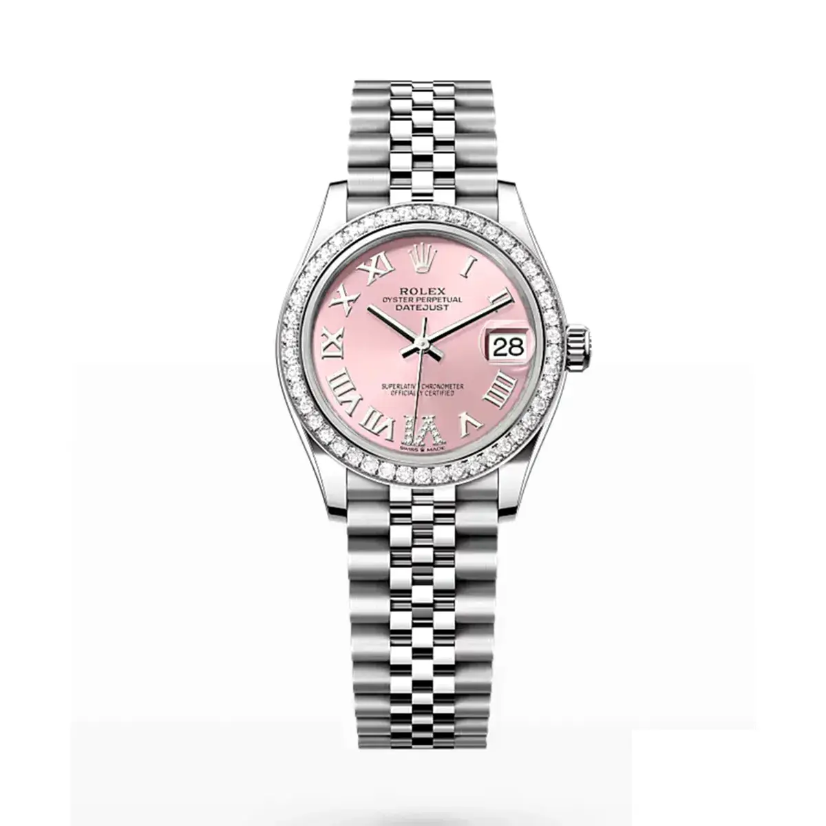Rolex Datejust 278384RBR 31mm Pink Dial replica watch
